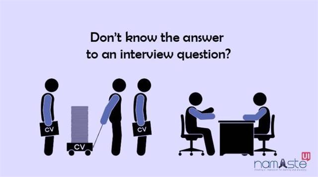 Don’t know the answer to an interview question? Here’s what you can do.