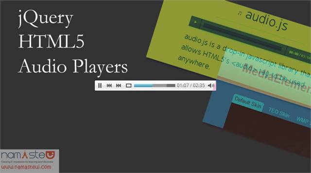  HTML5 jQuery Music Players