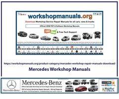 MERCEDES Workshop Repair Manuals