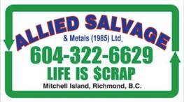 Allied and Salvage and Metals