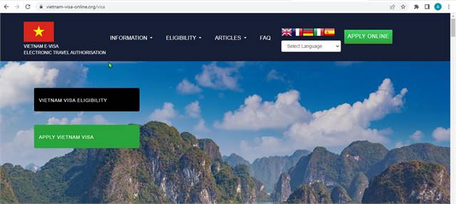 VIETNAMESE  Official Vietnam Government Immigration Visa Application Online  - USA and LAOS Citizens